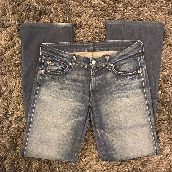 7 For All Mankind “A” Pocket Jeans - Picture 3 of 5